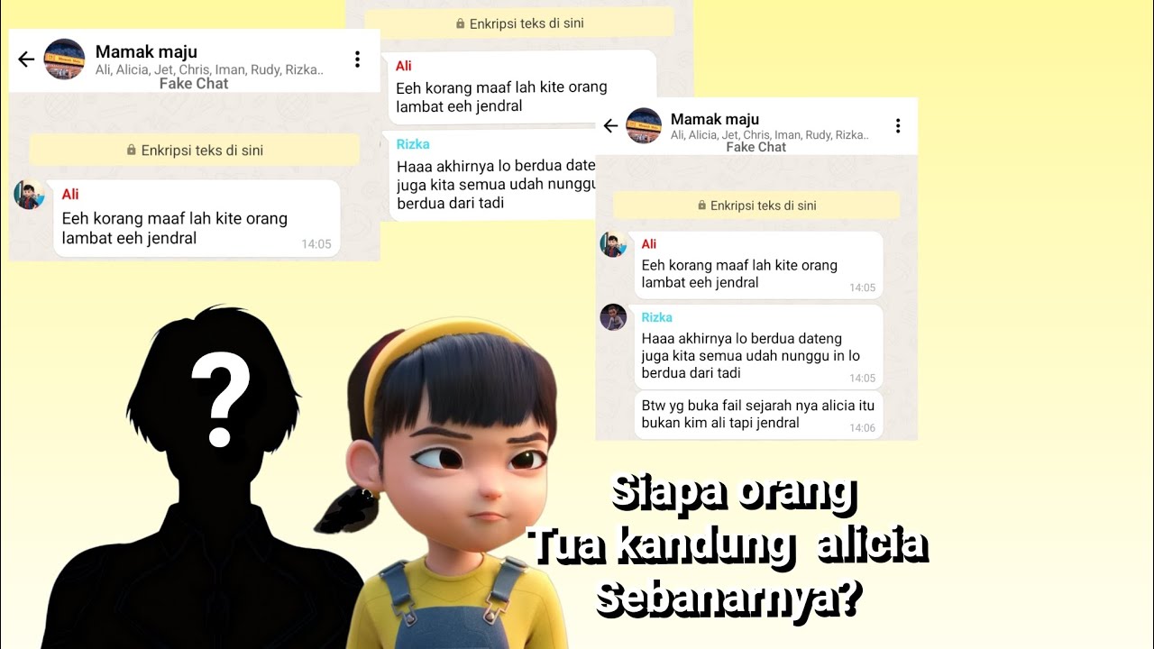 Alicia hilang ingatan part 6 Dubbing cet ejen ali ingat ya guys ini fanya teori ya