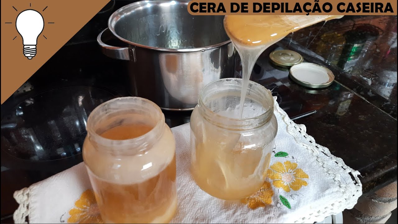 Como fazer CERA DE DEPILAÇÃO CASEIRA (CERA EGÍPCIA) - Dicas da Vânia