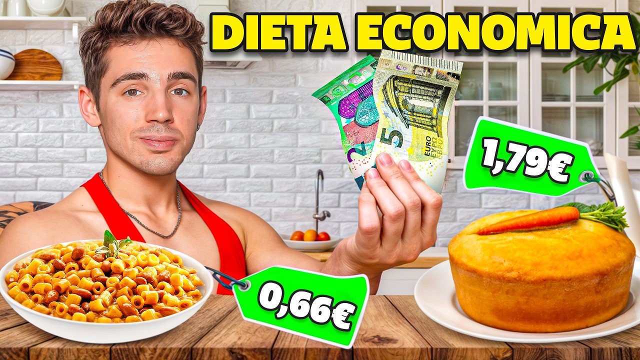 24h CON LA DIETA SUPER ECONOMICA per il PALESTRATO POVERO