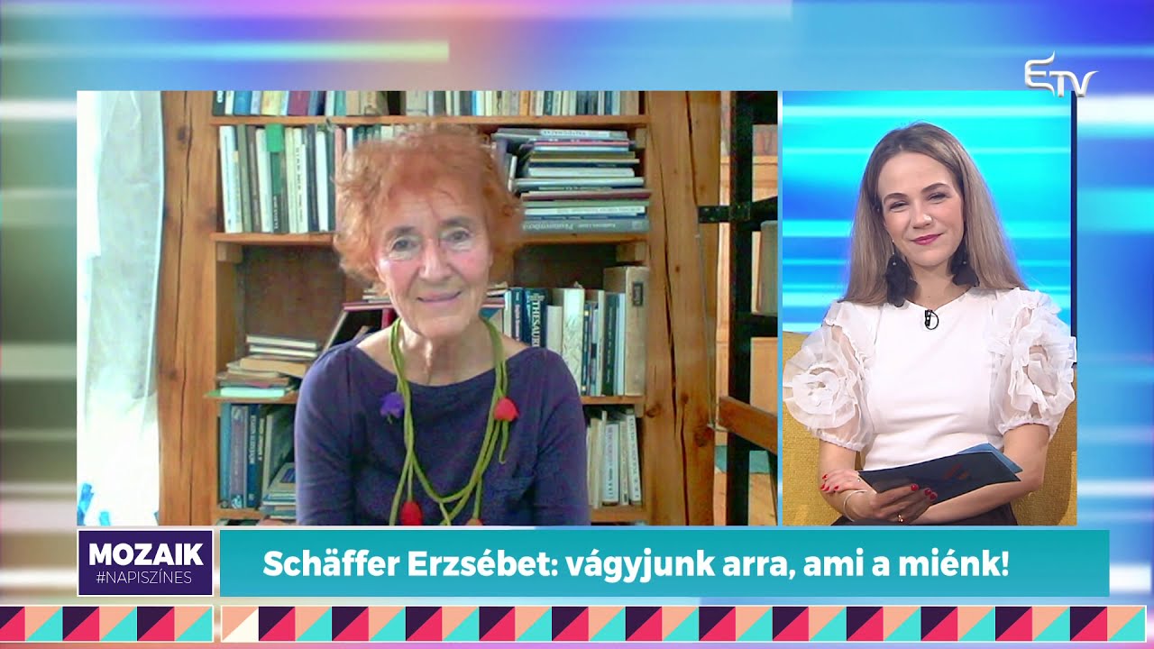 Mozaik Schäffer Erzsébettel – 2021. január 1.