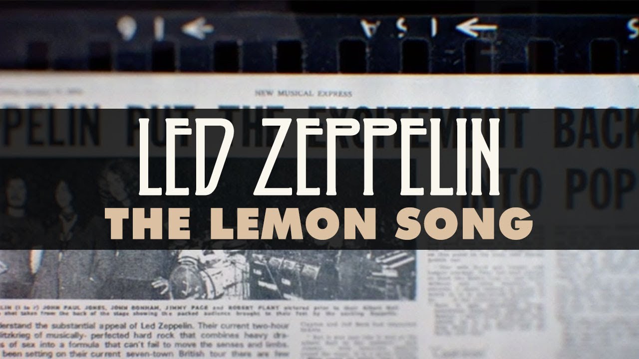 Led Zeppelin - The Lemon Song (Official Audio)