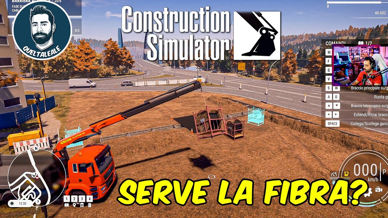 PORTIAMO LA FIBRA NELLE CASE - Construction Simulator - Gameplay ITA - 04