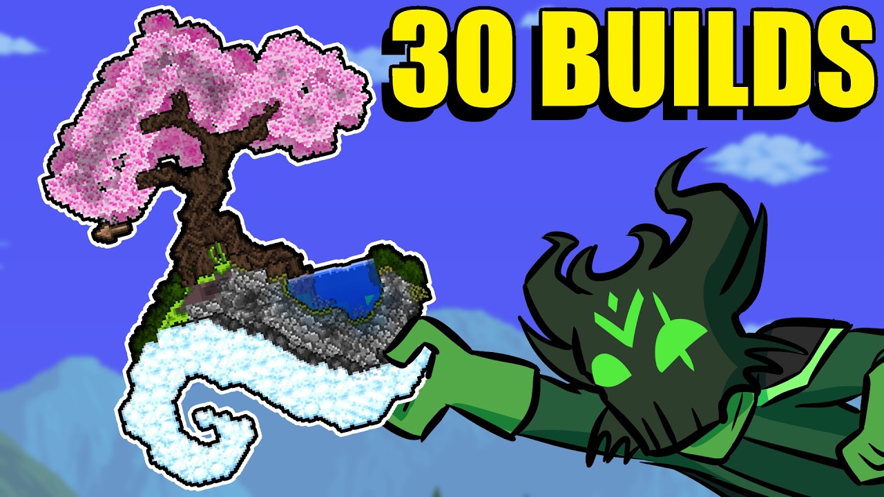 Touring my Custom Skyblock World! | Terraria 1.4.5