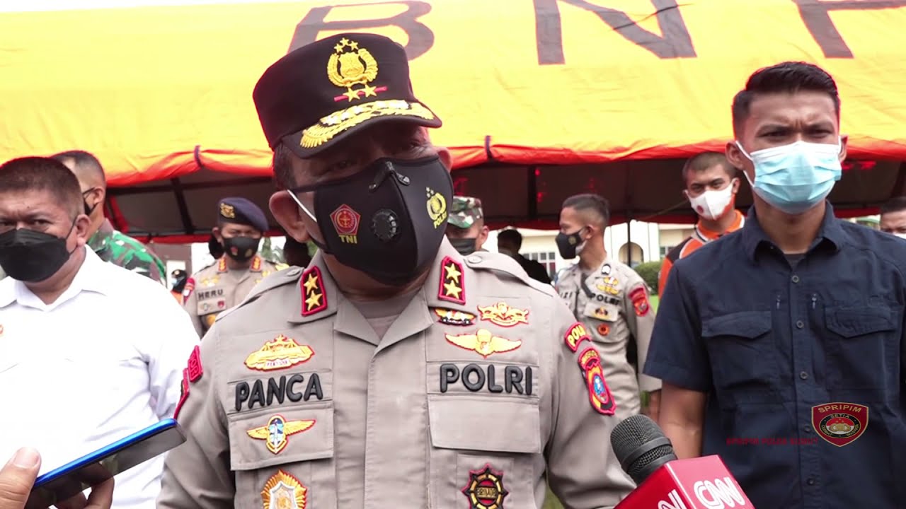 Kapolda Sumut menghadiri Pembukaan dan Peresmian Isolasi Terpusat di Asrama Haji Medan. Selasa