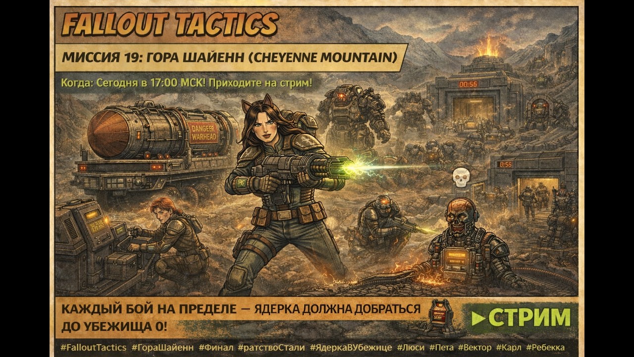 Fallout Tactics | Миссия 19: Гора Шайенн