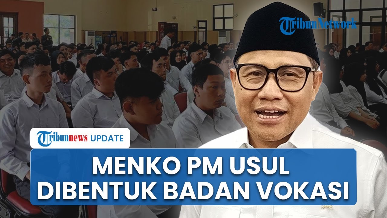 Menko PM: Perlu Pembentukkan Badan Vokasi Nasional untuk Perbaiki Sistem Pendidikan Vokasi