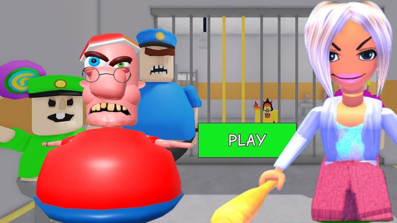 MR SPRINKLES  VS EVIL KAREN  VS POLICE FAMILY ? OBBY Full Gameplay#roblox #Escape
