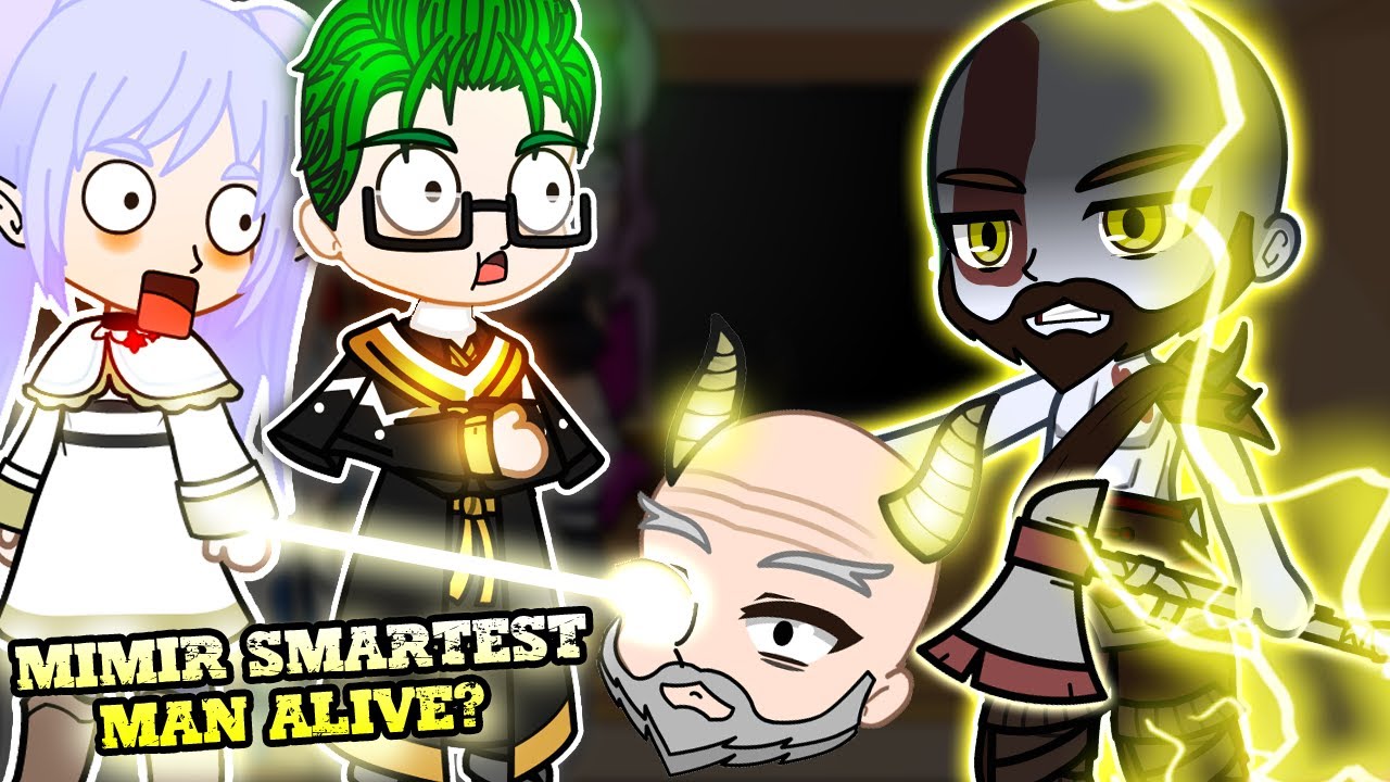 sousou no frieren Реакция на Kratos As The Demon Lord Часть 4 | Gacha Reaction