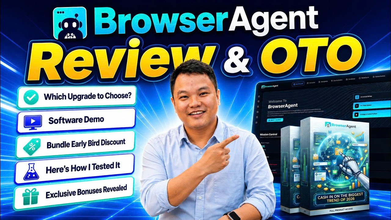 BrowserAgent OTO: Which Upgrade To Get ⁉️ BrowserAgent AI Bundle & OTO Review + Exclusive Bonuses