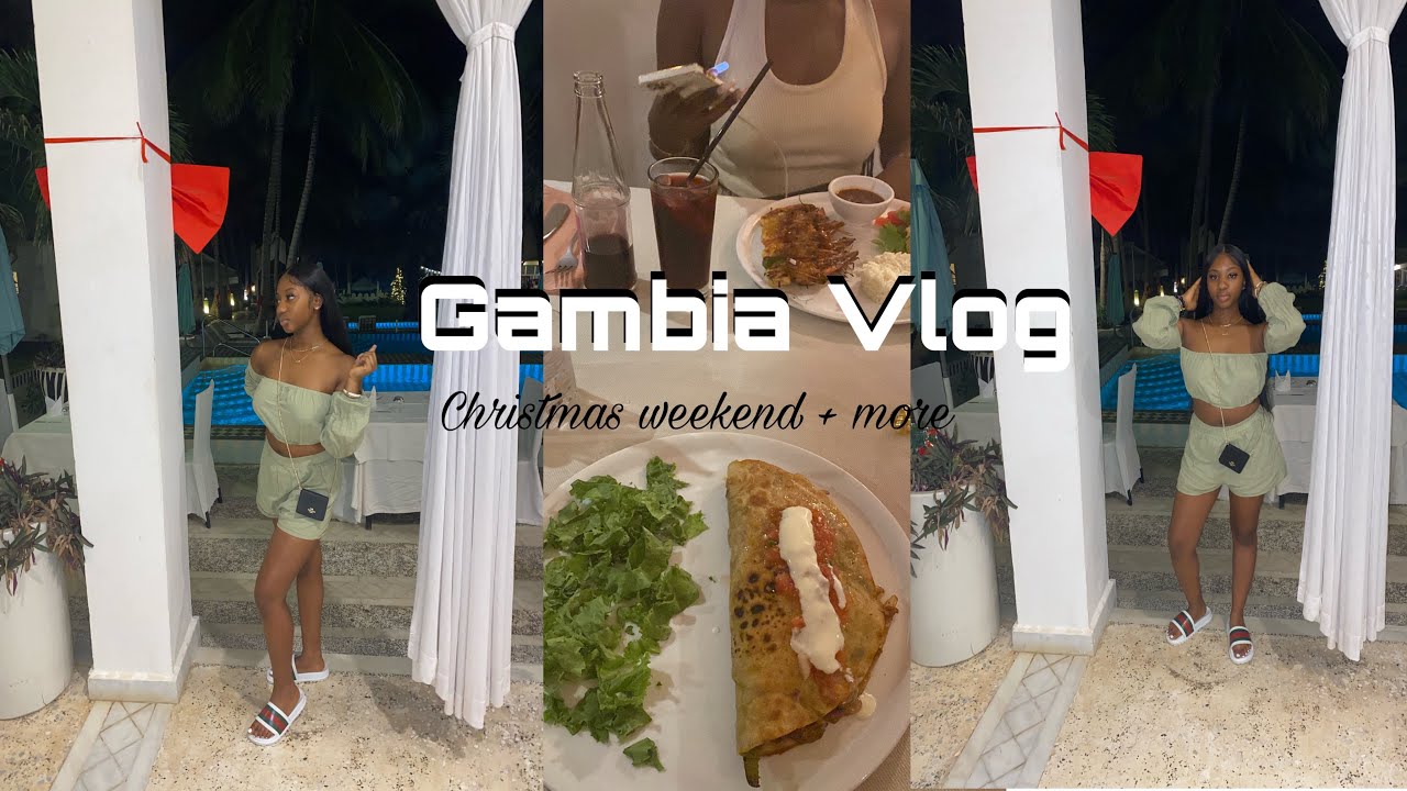 Gambia Vlog #3 | Christmas weekend | vibes + partying | masquerade | senegambia