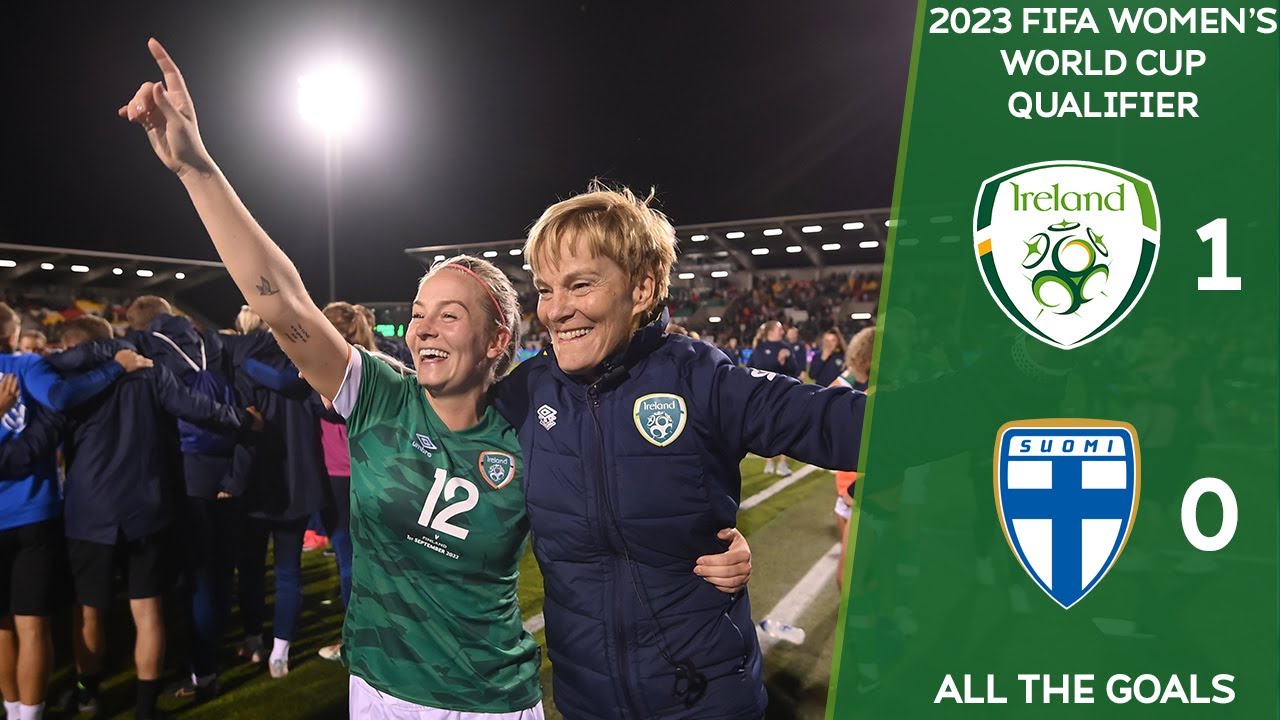 ALL THE GOALS | Ireland WNT 1-0 Finland WNT - THE GIRLS IN GREEN SECURE WORLD CUP PLAY-OFF SPOT!