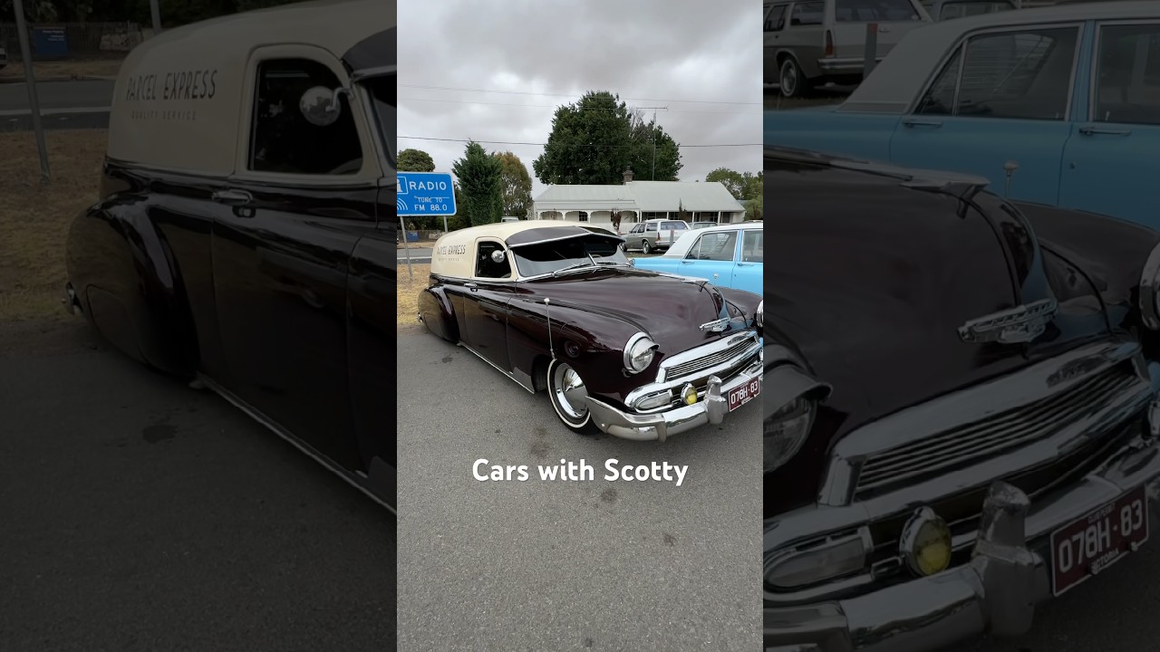 1952 Chevrolet Sedan Delivery. I bet there wouldn’t be many of these in Australia.