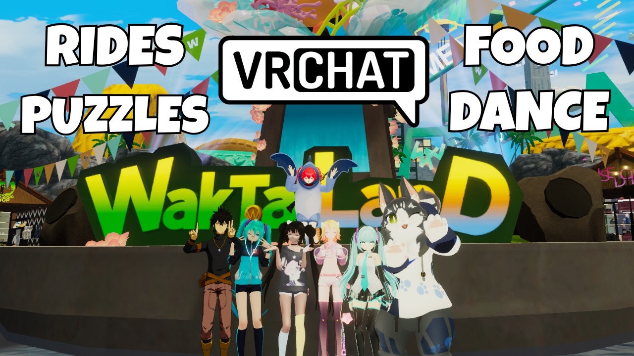 We Found a VRChat Amusement Park You NEED to Visit