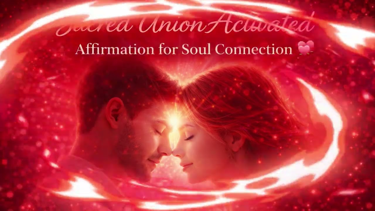 SACRED UNION ACTIVATED - AFFIRMATION FOR THE UNION OF SOULMATES💞🔮