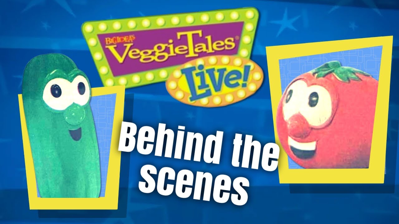VeggieTales Live on Stage- behind the scenes/backstage footage