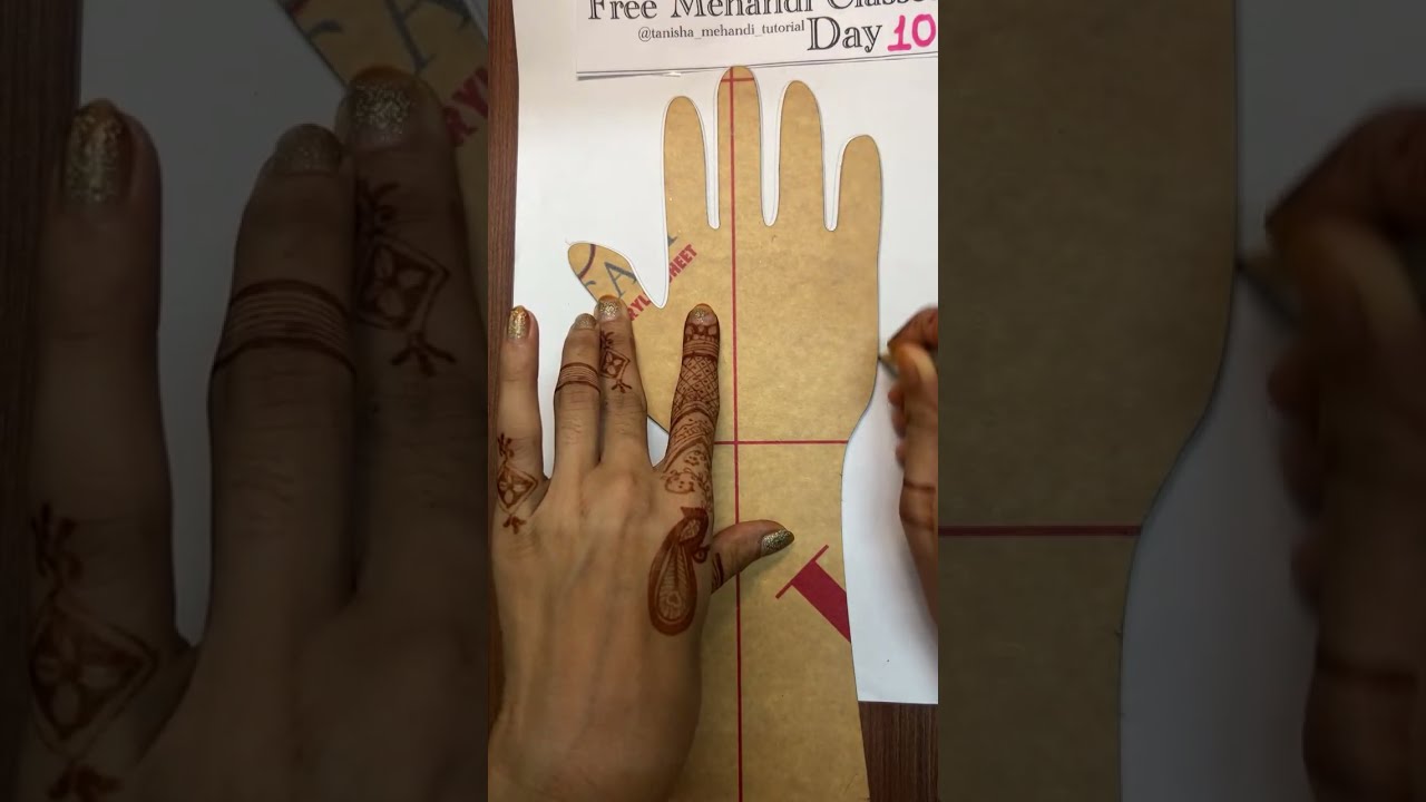 Mehandi Live Class DAY 10 | Tanisha Mehandi Tutorial