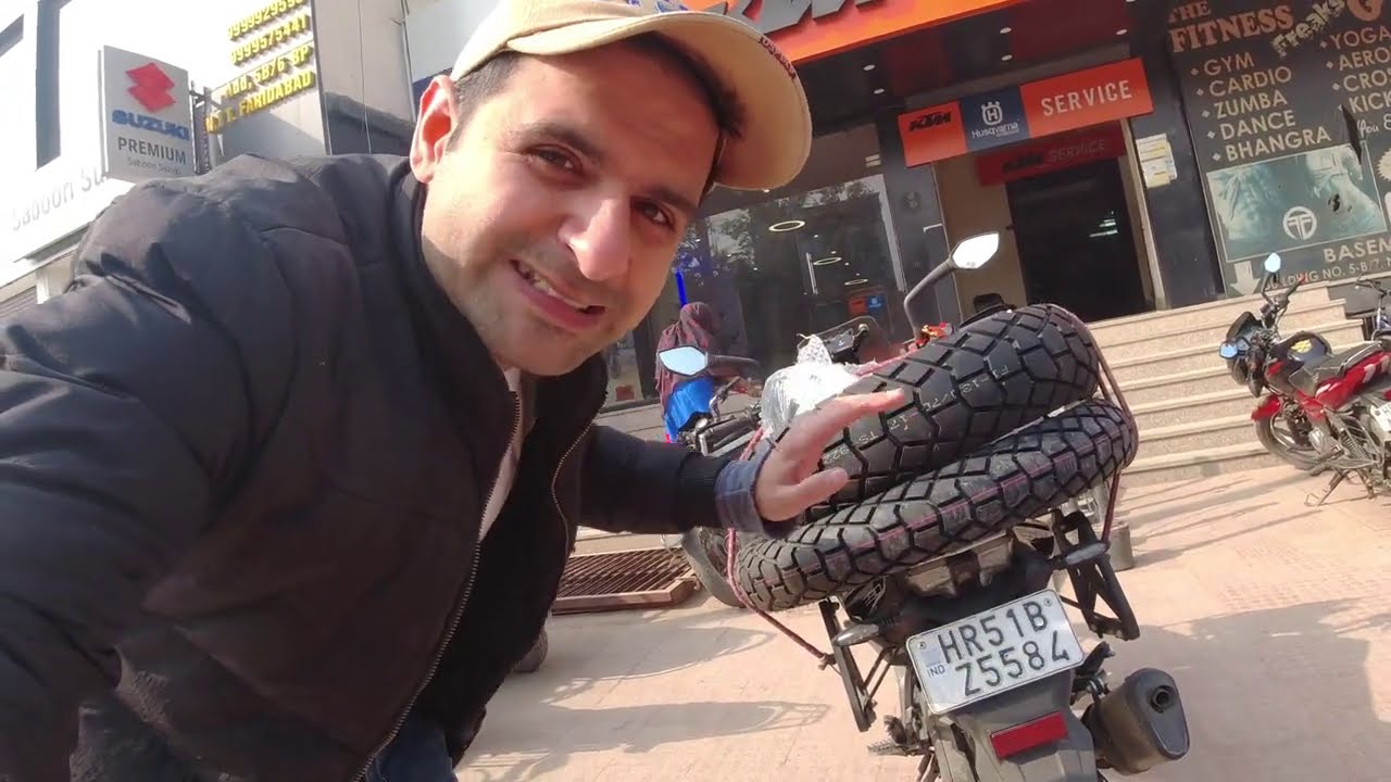 Rynox Gears sent me something special for my North East Ride | New Tyres | Adventure 390