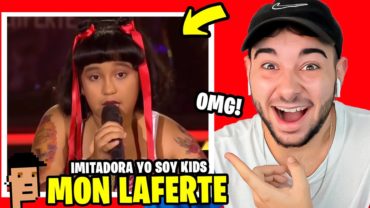 REACCIÓN a LA IMITADORA de MON LAFERTE *YO SOY KIDS* | ¿MEJOR QUE LA IMITADORA DE YO SOY? 😨