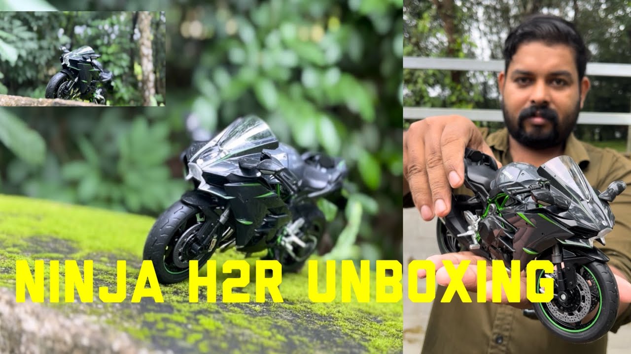 NINJA H2R Unboxing😱#automobile #miniature #unboxing #toys