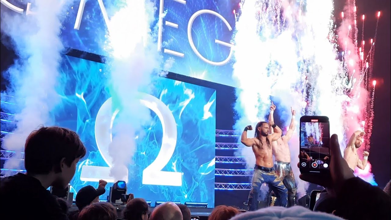 The Elite's Reunion Entrance at AEW Dynamite in Manchester Co-op Live Arena