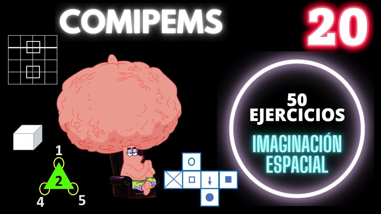 Ejercicios de armar cubos | Test Psicotécnicos | Imaginación Espacial (50 ejercicios)