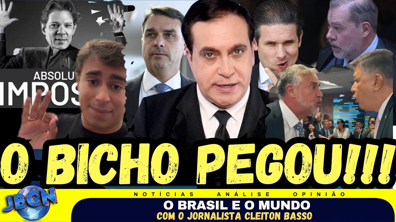 Bomba! Foi revelado hoje que... Lulinha emite nota e diz que não va... Bolsonaro rindo a toa