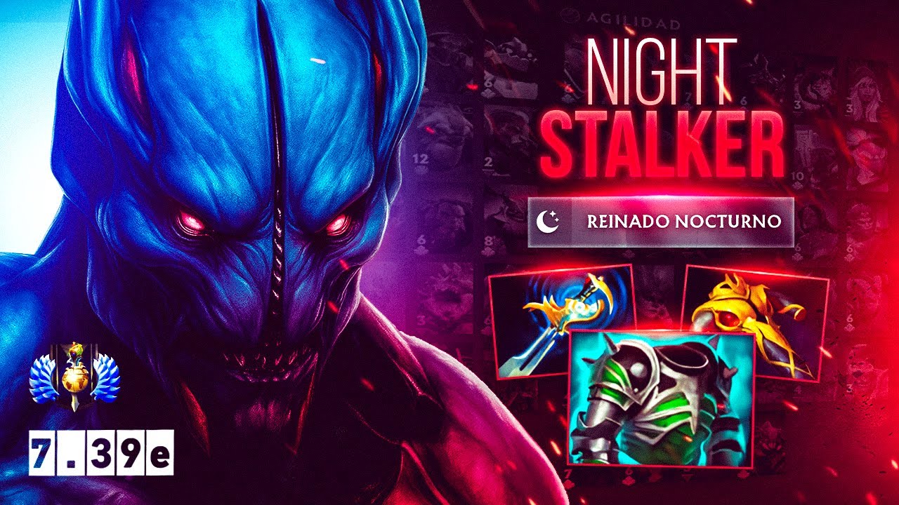 NIGHT STALKER | DE DÍA PACIENCIA, DE NOCHE VIOLENCIA 😈 | EL MEJOR HERO PARA LANEAR SOLO (DOBLE GUÍA)