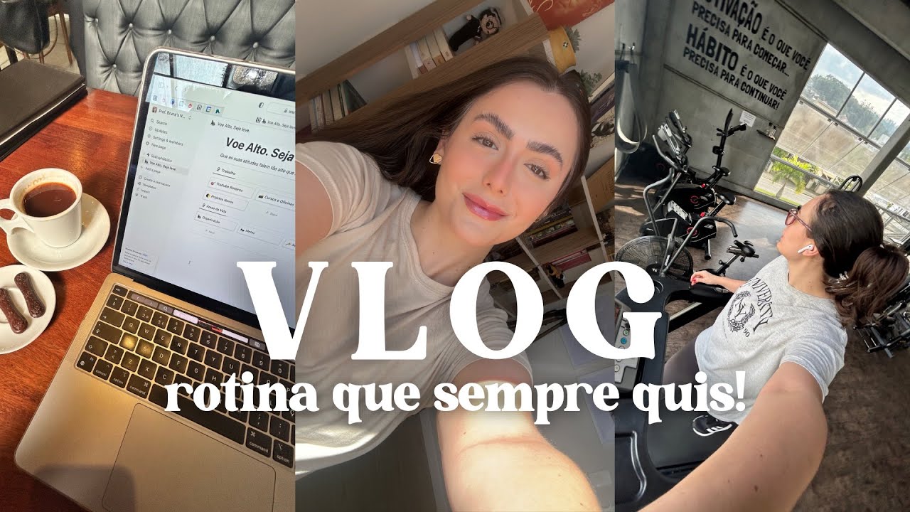 parando de ADIAR a vida - VLOG