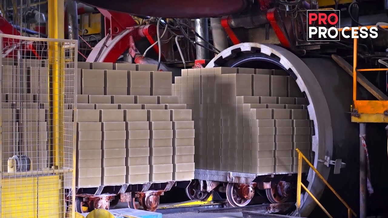 Sand lime (SILIKATE) brick manufacturing process | Withstand a load of more than 100 tons