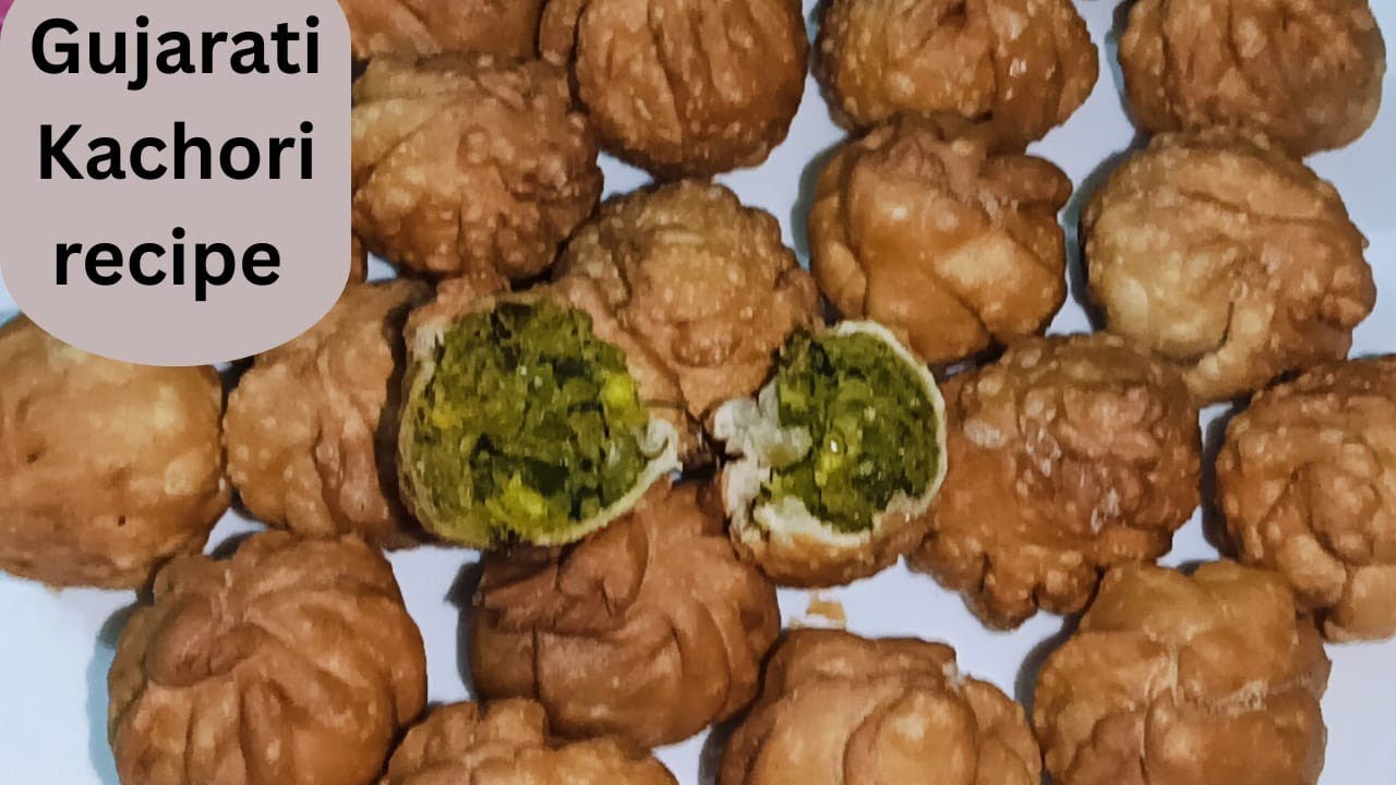गुजराती लीलवा कचोरी रेसिपी |तुवर ना दाना नी कचोरी | Lilva ni Kachori Recipe 