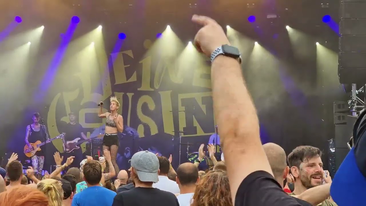 DEINE COUSINE - Live beim Rock am Beckenrand Festival 2022 (Highlights)