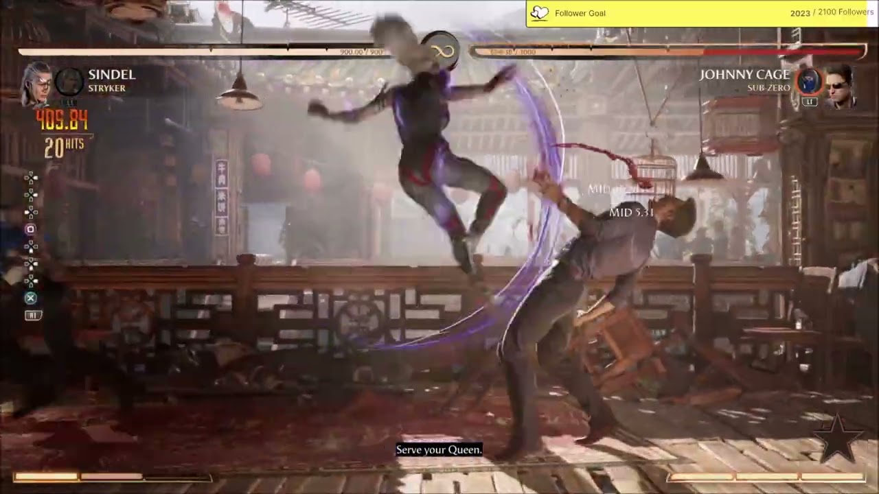 MK1 SIndel/Stryker synergy! (DB3 Inspire mid-combo)