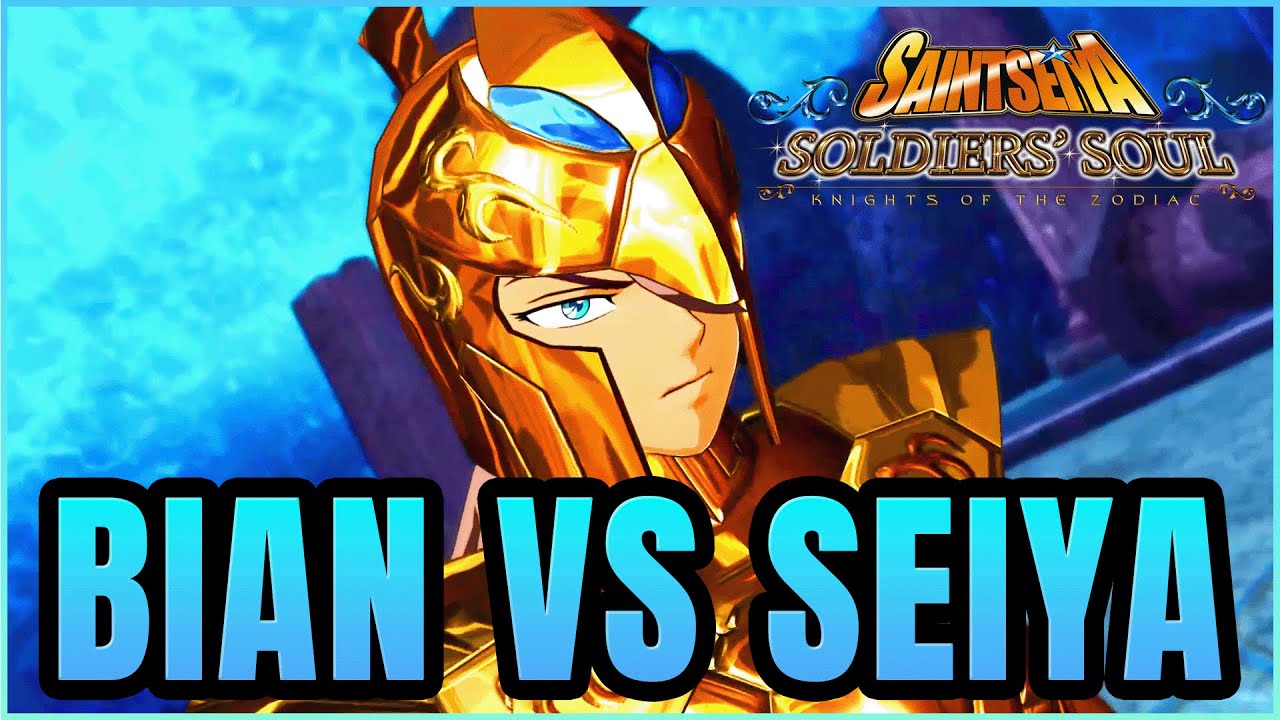Os Cavaleiros do Zodiaco - Bian VS Seiya I Saint Seiya: Soldiers' Soul Dublado I Saga de Poseidon