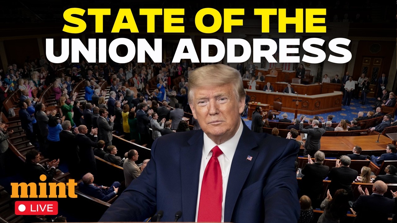Watch Live | Donald Trump's State Of The Union Address | White house | Trump Speech | US News