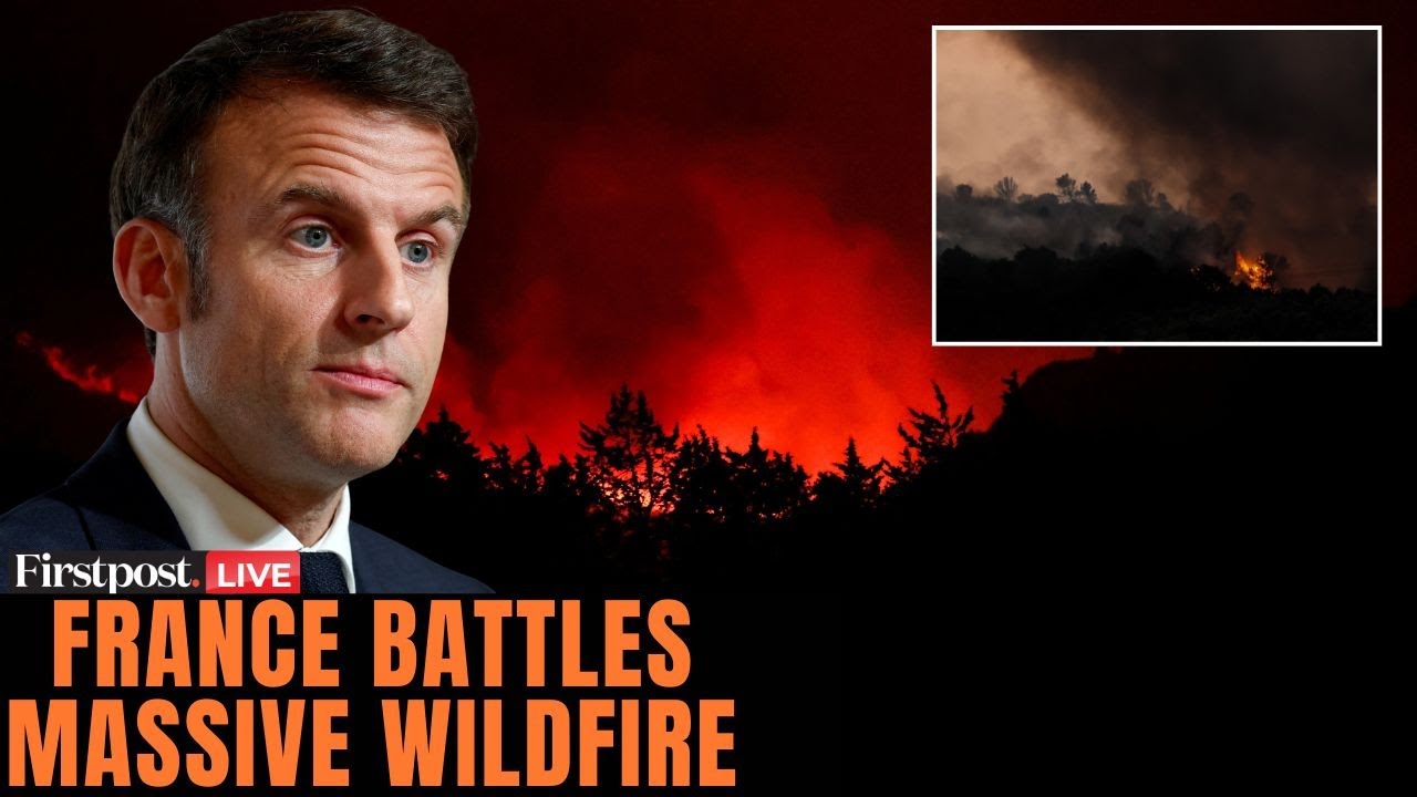 LIVE: France Battles Worst Wildfire of 2025 | 2,000 Firefighters Deployed to Control Blaze | N18G