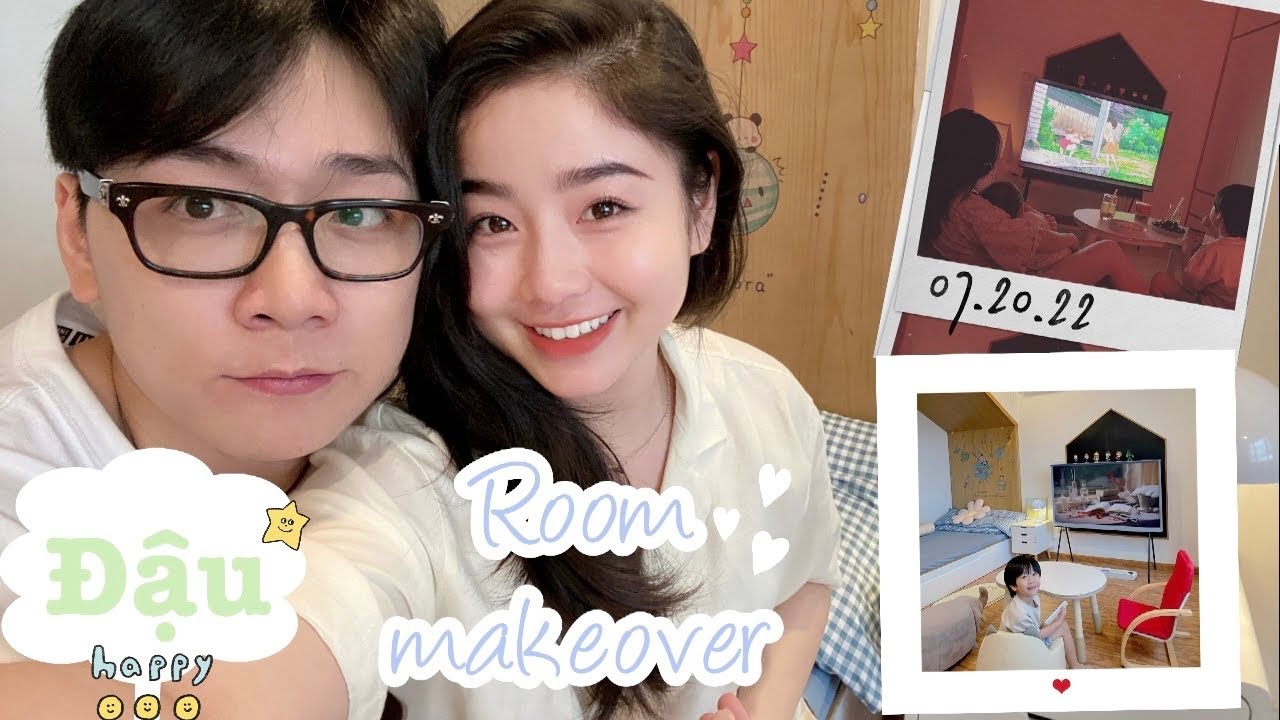 CHUYỆN NHÀ ĐẬU | TRANG TRÍ PHÒNG CHO ANH ĐẬU SẮP VÀO LỚP 1