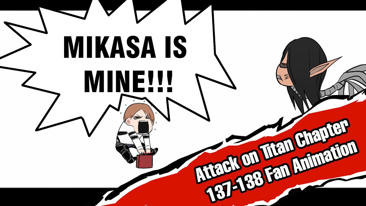 Attack on Titan chapter 138 and BIG REVEAL of the baby's father | Animated crack version |