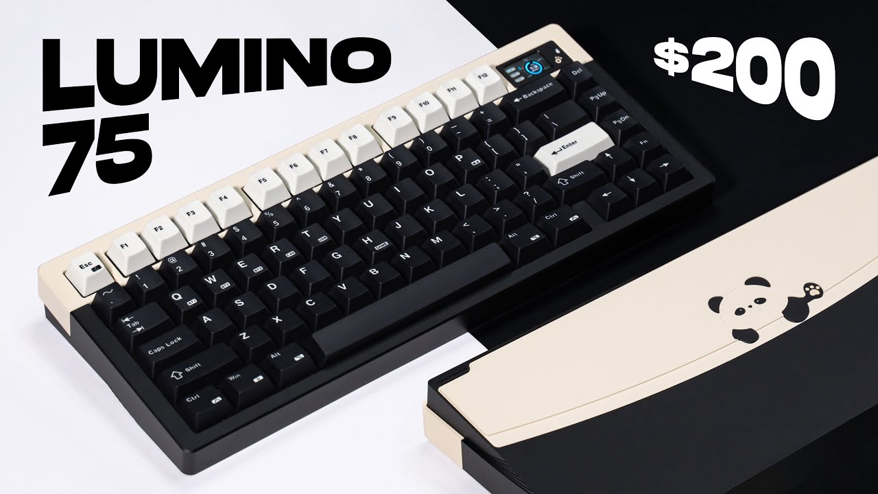 В этой клавиатуре есть что-то новое... Lumino75 от Luminkey