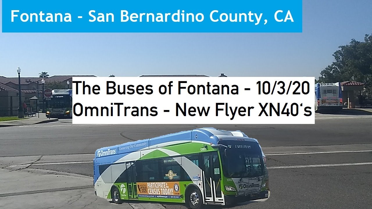 The Buses of Fontana - October 3rd, 2020