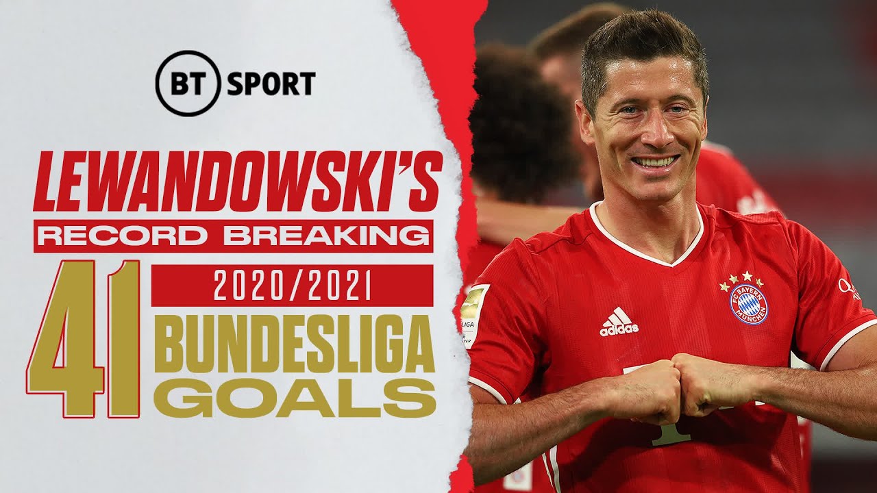 All 41 of Robert Lewandowski's 2020/21 Bundesliga goals! Striker breaks Gerd Muller's 49-year record
