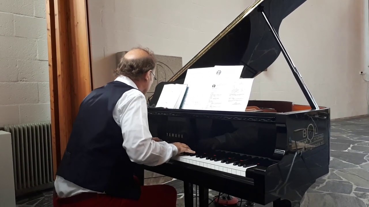 PIANO-IMPROVISATION Mel. Toon Hagen VREDE VOOR [LB 819]  Willem van Twillert Johanneskerk Amersfoort