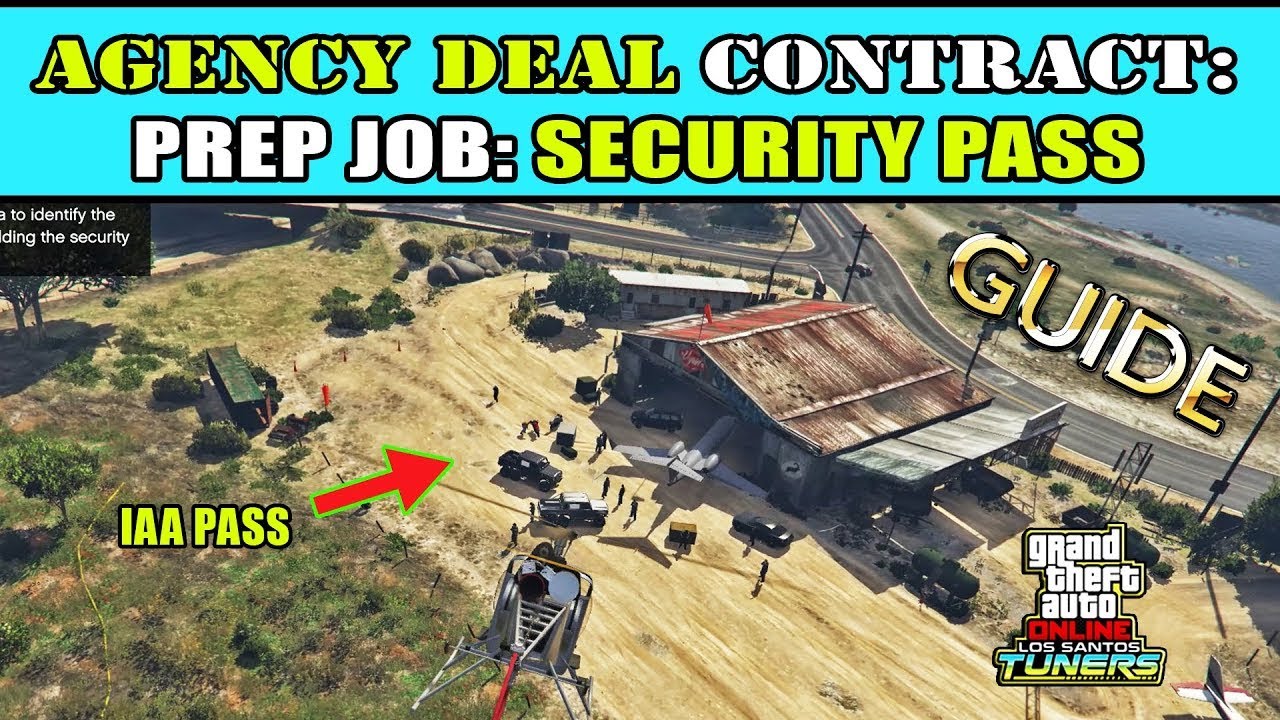 THE AGENCY DEAL SECURITY PASS | AUTO SHOP PLANING WORK | GTA5 ONLINE