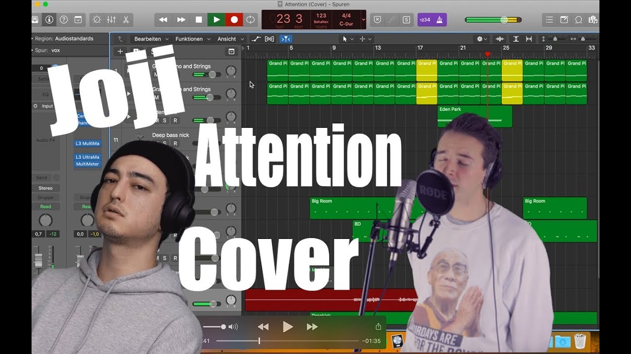 Joji - Attention - Cover - Nick Jacobs Music