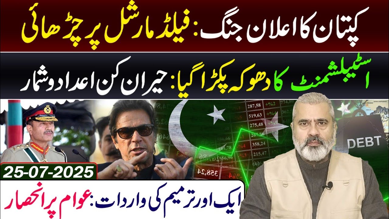🔴 Imran Khan's Big Announcement from Adiala || Shocking Data || Imran Riaz Khan Exclusive