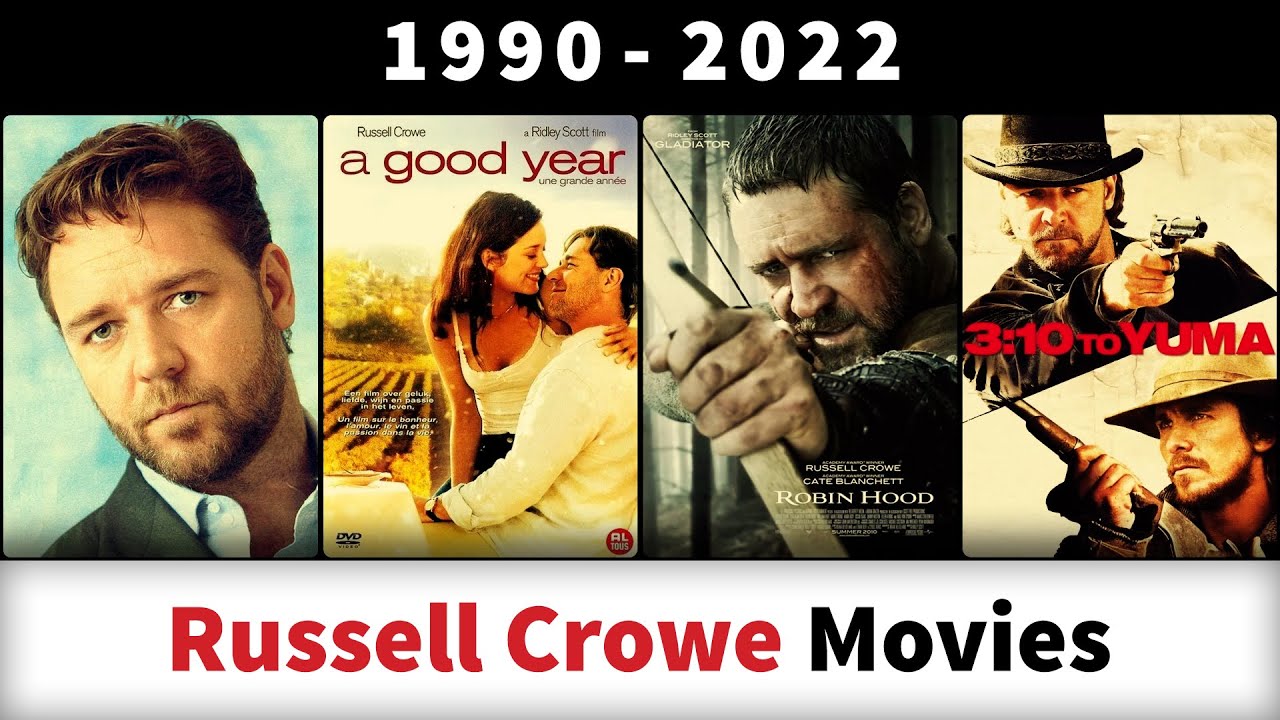 Russell Crowe Movies (1990-2022) - Filmography