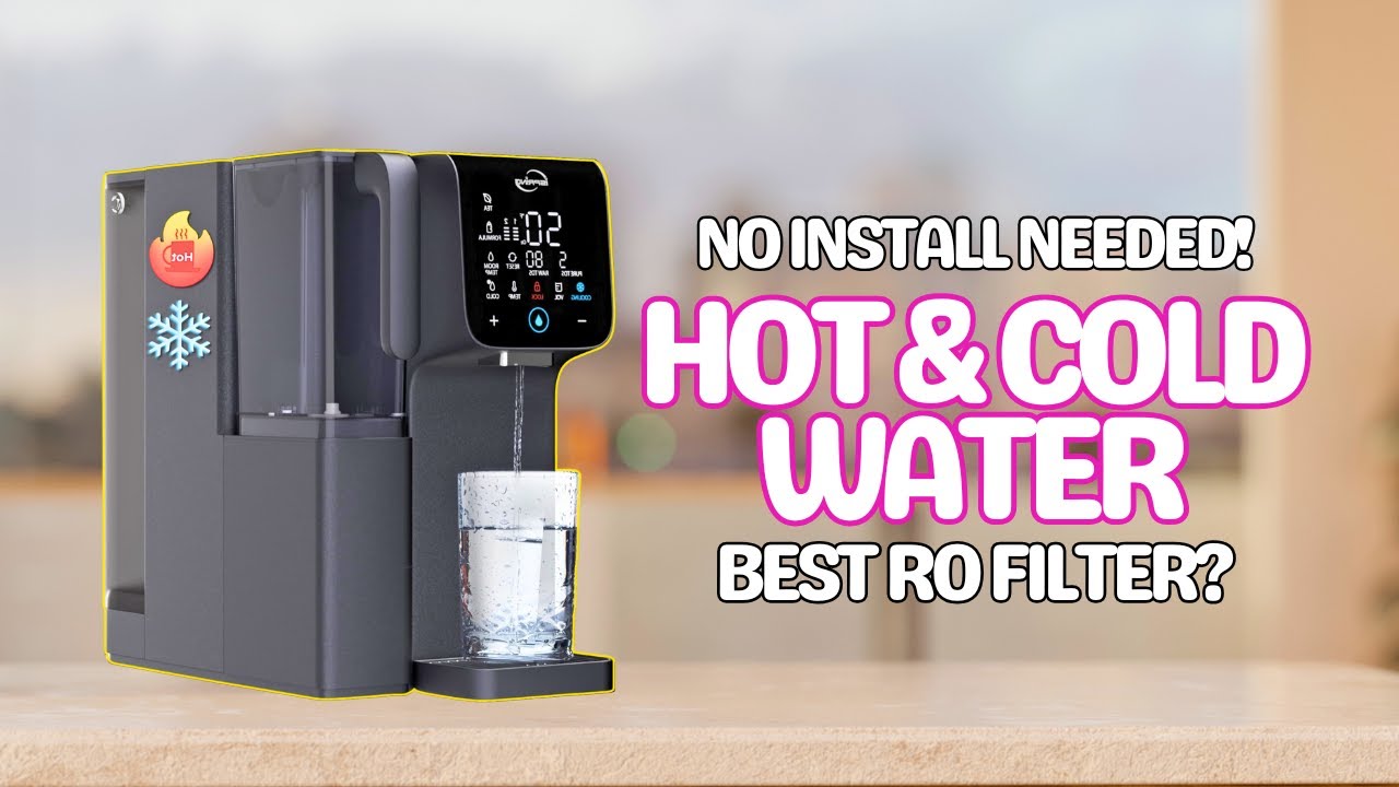 iSpring Hot & Cold RO Water Filter | Best Countertop Water Purifier?
