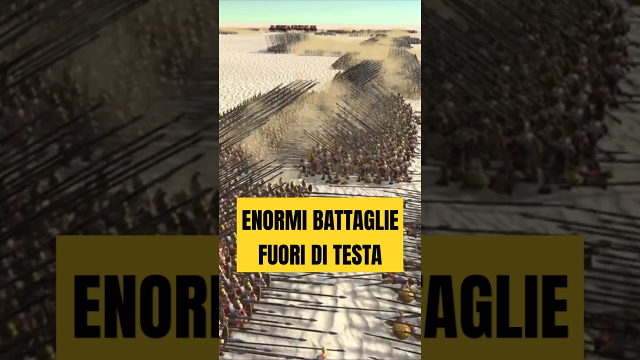 IL MIGLIOR SIMULATORE DI BATTAGLIE DELL'ANTICHIT&Agrave;?