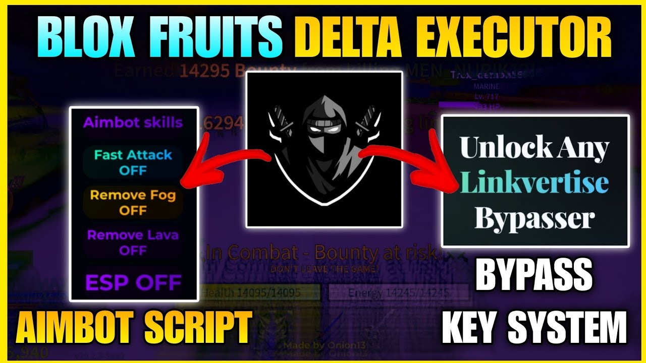 Как использовать скрипт AIMBOT в Delta Excutor и обойти систему ключей | PvP-скрипт для Blox Fruits