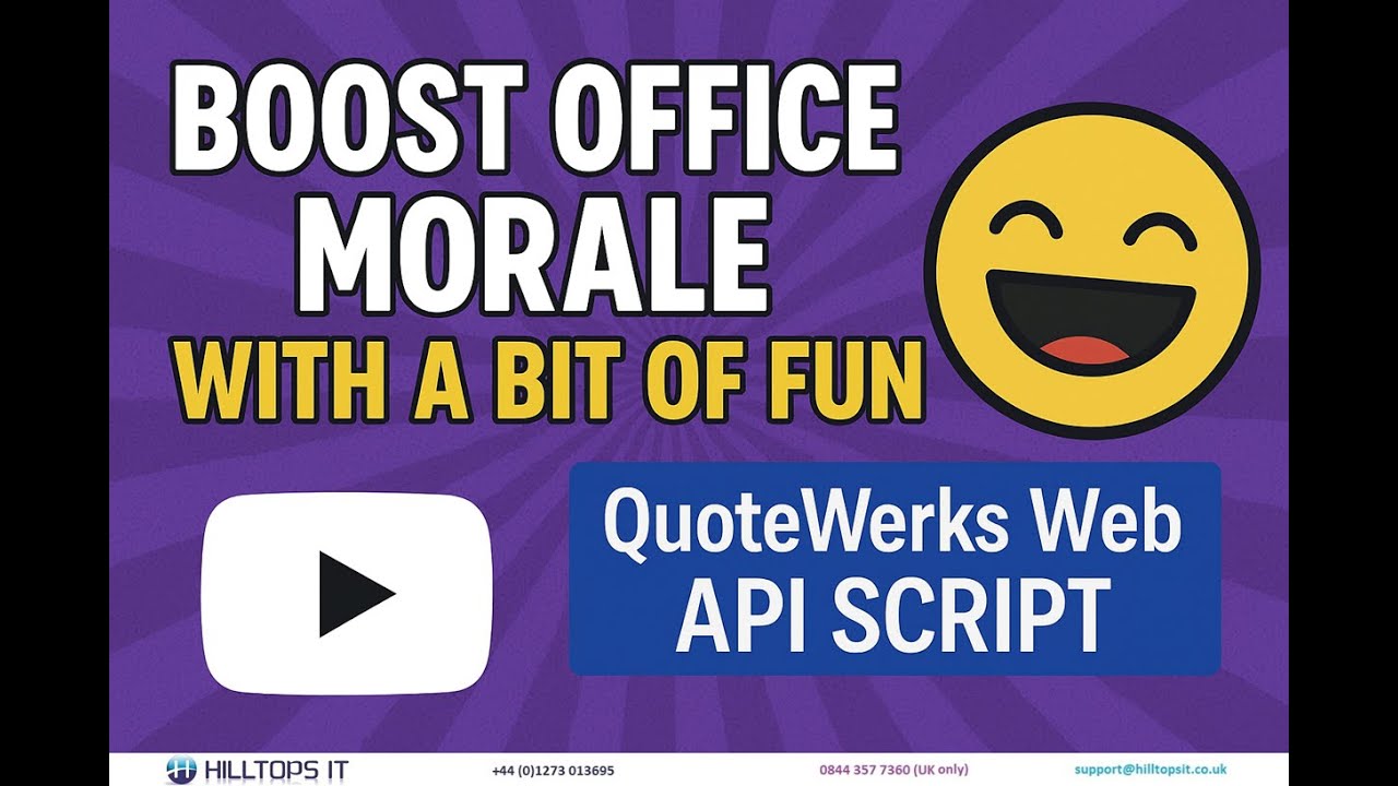 💡 Boost Office Morale with a Bit of Fun &ndash; QuoteWerks Web API Script Demo 🎉