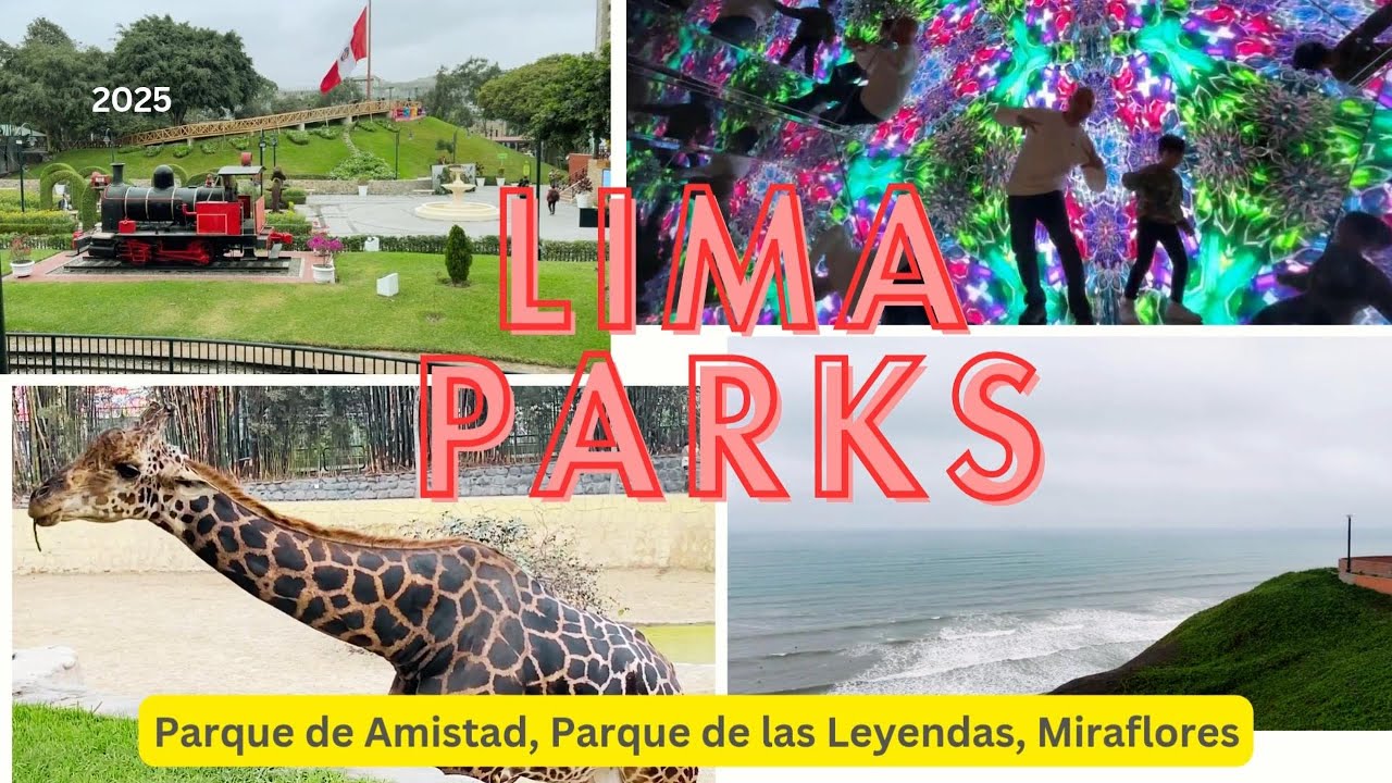 Lima, Peru with Kids! 🐾 Parque de la Amistad, Zoo Legends & Malecon in Miraflores | Peru Family Vlog
